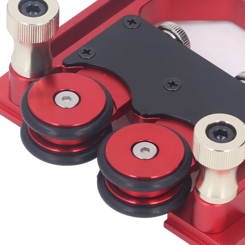 Woodworking stock guide roller - guide,